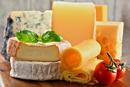 Assortment of cheese